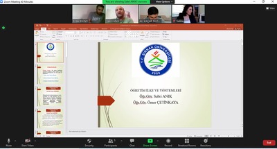 Birimimizde “Uygulamalı Öğretim Yöntem Ve Teknikleri” Eğitimi Verildi